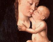 圣母和孩子 - 迭瑞克·鲍茨